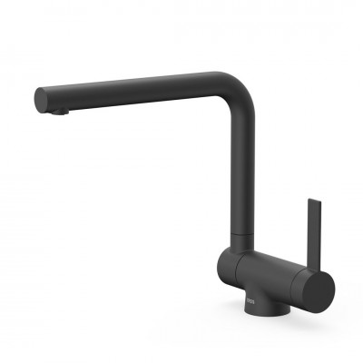 Tres bateria kuchenna stojąca podokienna czarny mat 23033503NM