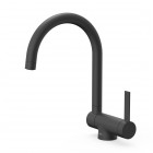 Tres bateria kuchenna stojąca podokienna czarny mat 23033502NM