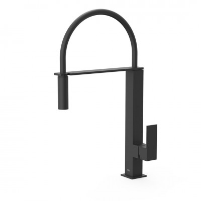 Tres Cuadro Tres bateria kuchenna stojąca czarny mat 00648701NM