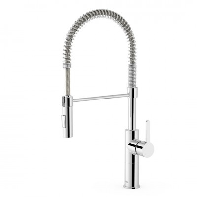 Tres Essential bateria kuchenna stojąca chrom 03048501