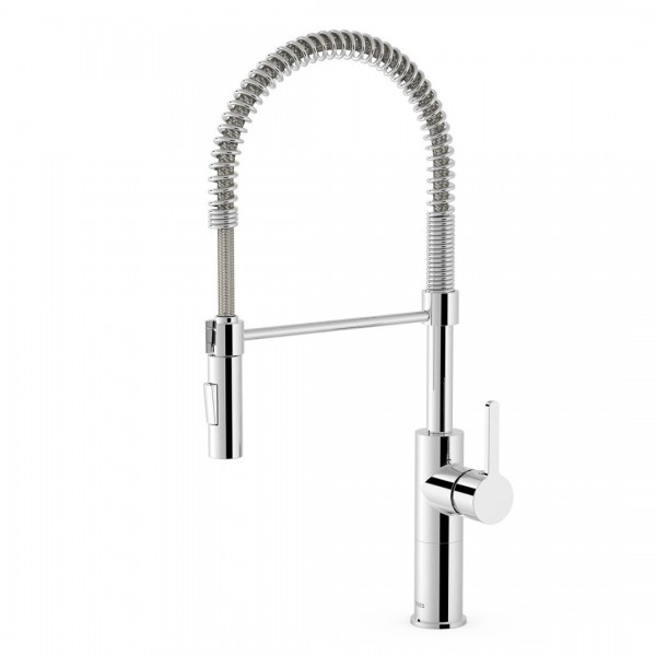 Tres Essential bateria kuchenna stojąca chrom 03048501