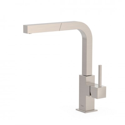 Tres Cuadro Tres bateria kuchenna stojąca z wyciąganą wylewką stal 50643703