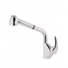 Tres Essential bateria kuchenna stojąca z wyciąganą wylewką chrom 03044401