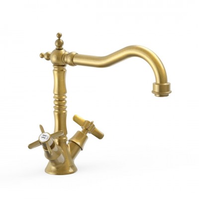 Tres Clasic Tres bateria kuchenna stojąca mosiądz antyczny 24234201LV