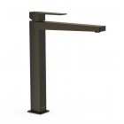 Tres Slim bateria umywalkowa stojąca wysoka czarny brąz 20210305KMB