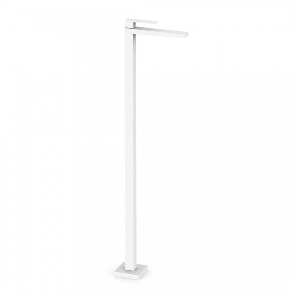 Tres Slim bateria umywalkowa wolnostojąca biały mat 20285301BM