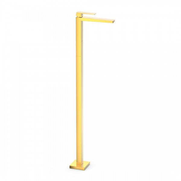 Tres Slim bateria umywalkowa wolnostojąca złoty połysk 20285301OR