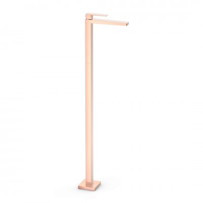 Tres Slim bateria umywalkowa wolnostojąca złoto różowe 20285301OP