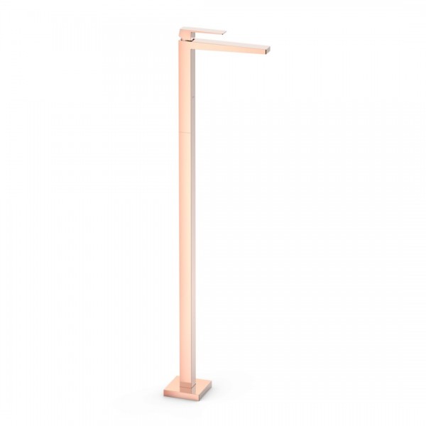 Tres Slim bateria umywalkowa wolnostojąca złoto różowe 20285301OP