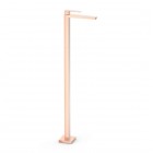 Tres Slim bateria umywalkowa wolnostojąca złoto różowe 20285301OP