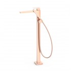 Tres Slim bateria wannowa wolnostojąca złoto różowe 20247001OP