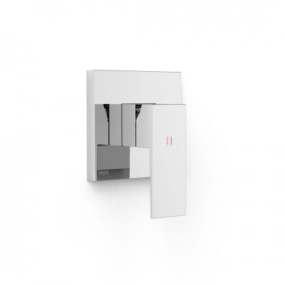 Tres Cuadro bateria prysznicowa podtynkowa chrom 10627810