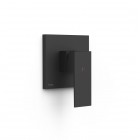 Tres Cuadro bateria prysznicowa podtynkowa czarny mat 10627810NM