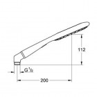 Grohe Rainshower Icon 150 słuchawka prysznicowa 27447000