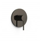 Tres Study bateria prysznicowa podtynkowa czarny metalizowany 26227810KM