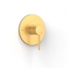 Tres Study bateria prysznicowa podtynkowa złoty mat 26227810OM