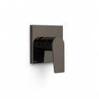 Tres Project bateria prysznicowa podtynkowa czarny metalizowany 21127810KM