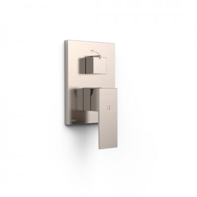 Tres Cuadro bateria wannowo-prysznicowa podtynkowa stal 10628110AC