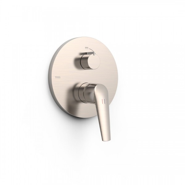 Tres Fuji bateria wannowo-prysznicowa podtynkowa stal 28128110AC