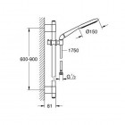 Grohe Rainshower Icon 150 zestaw prysznicowy 27277001