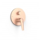 Tres Fuji bateria wannowo-prysznicowa podtynkowa złoto różowe mat 28128110OPM