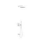 Tres Study zestaw wannowy podtynkowy biały mat 26227302BM