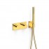 Tres B-System zestaw prysznicowy termostatyczny podtynkowy złoty połysk 30735201OR