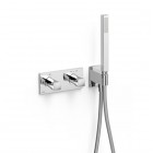 Tres B-System zestaw prysznicowy termostatyczny podtynkowy chrom 30725201