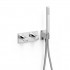 Tres B-System zestaw prysznicowy termostatyczny podtynkowy chrom 30725201