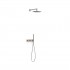 Tres B-System zestaw prysznicowy termostatyczny podtynkowy deszczownica 30 cm stal 30735204AC
