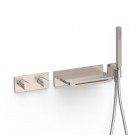 Tres B-System zestaw wannowy termostatyczny podtynkowy stal 30725207AC