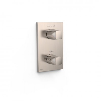 Tres Therm-Box bateria wannowo-prysznicowa termostatyczna podtynkowa stal 21125001AC