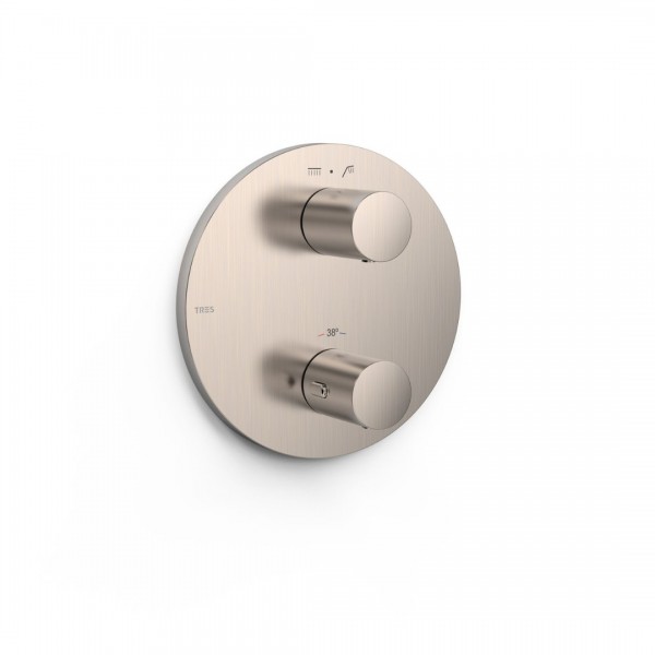 Tres Therm-Box bateria wannowo-prysznicowa termostatyczna podtynkowa stal 26225001AC
