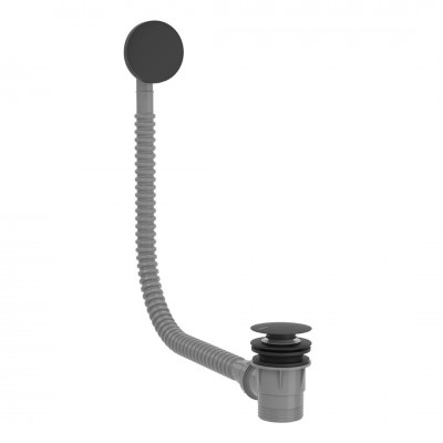 Tres syfon wannowy klik klak czarny mat 03453420NM