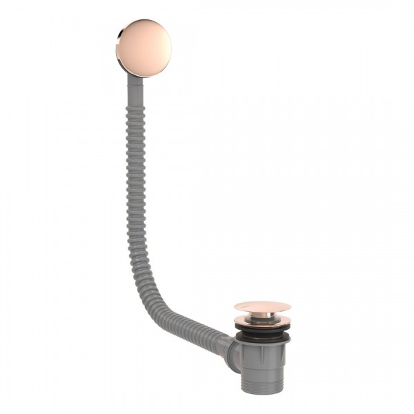 Tres syfon wannowy klik klak złoto różowe 03453420OP