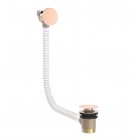 Tres syfon wannowy z napełnianiem klik klak złoto różowe 03453430OP