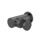 Kohlman Uchwyt prysznicowy szczotkowany grafit QW004EG