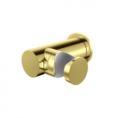 Kohlman Uchwyt prysznicowy złoty połysk QW004EGD