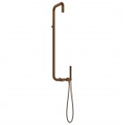 Deante Silia zestaw natryskowy z deszczownicą brąz szczotkowany NQS_C4XM