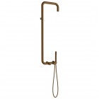 Deante Silia zestaw natryskowy z deszczownicą brąz szczotkowany NQS_C4XM