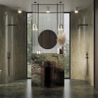 Deante Silia zestaw prysznicowy podtynkowy brąz szczotkowany NQS_C9XK