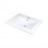 Deante Tubo umywalka 61,5x46,5 cm prostokątna wpuszczana biała CTU_646M