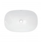 Deante Alpinia umywalka 60x40 cm nablatowa owalna biała CGN_6U6S