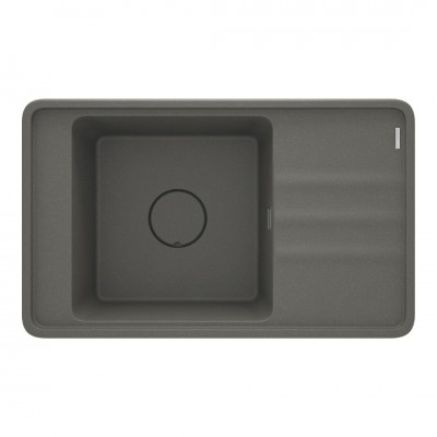 Deante Momi zlewozmywak granitowy 82x50 cm antracyt metalik ZKM_T11B