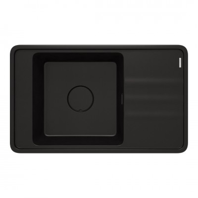 Deante Momi zlewozmywak granitowy 82x50 cm czarny mat ZKM_N11B