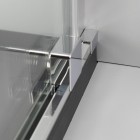 Deante Prizma ścianka wolnostojąca 140 cm Walk-in chrom KTJ_034R