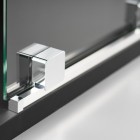 Deante Prizma ścianka wolnostojąca 140 cm Walk-in chrom KTJ_034R