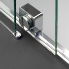 Deante Prizma ścianka wolnostojąca 100 cm Walk-in chrom KTJ_030R