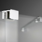 Deante Prizma ścianka wolnostojąca 120 cm Walk-in chrom KTJ_032R