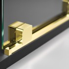 Deante Prizma ścianka wolnostojąca 140 cm Walk-in złoty połysk KTJ_Z34R